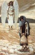 James Tissot Hagar and the Angel in the Desert Germany oil painting artist
